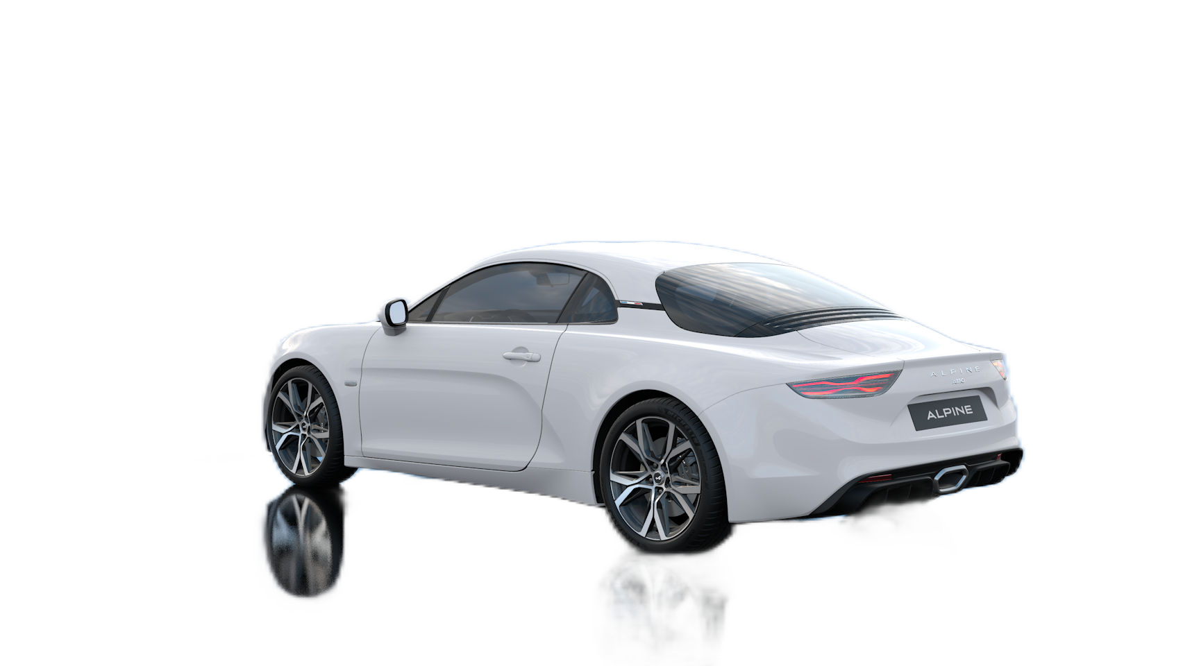 Alpine A110 — rear