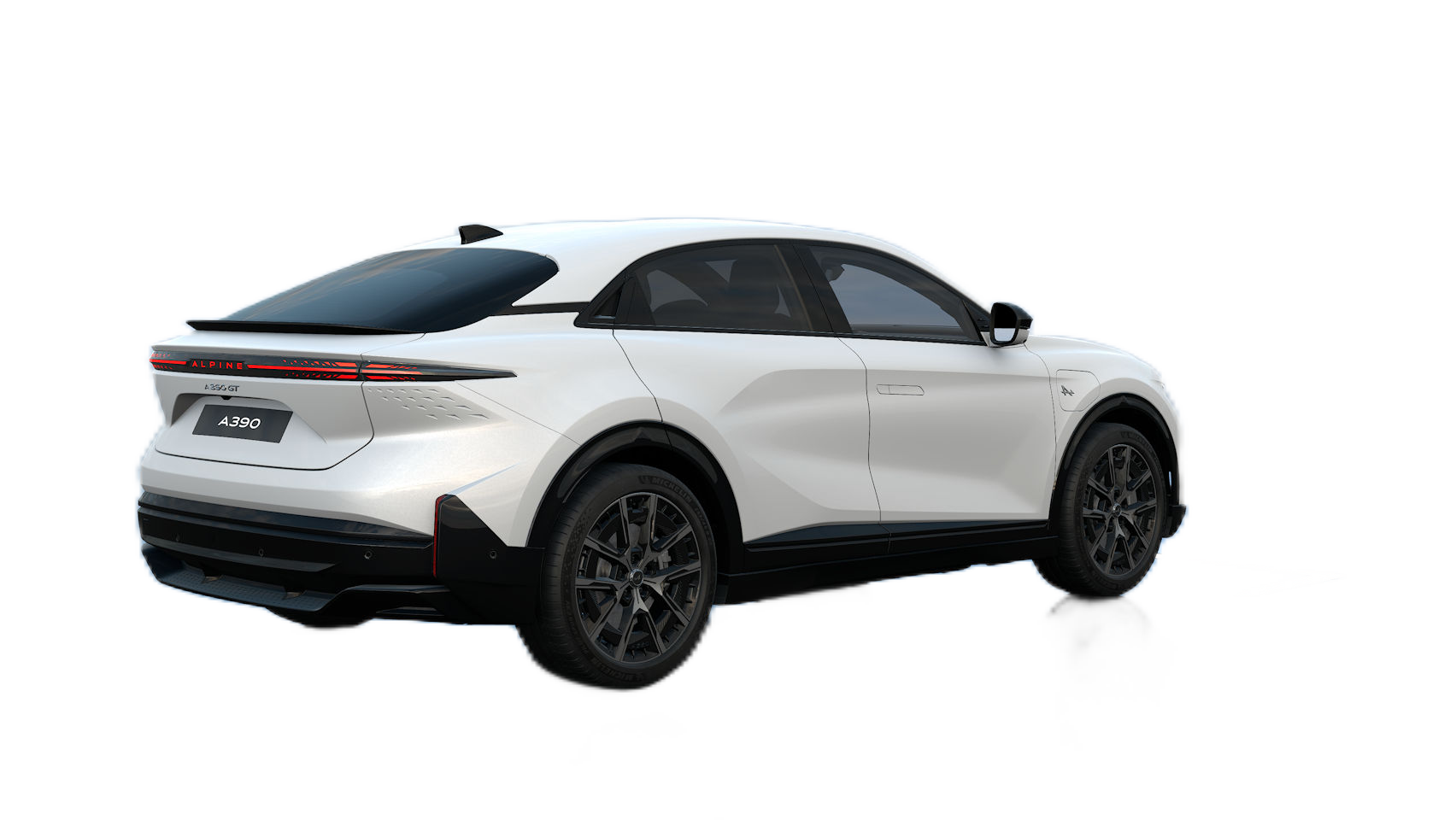 Alpine A390 — rear