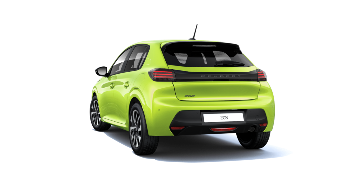 Peugeot 208 — rear
