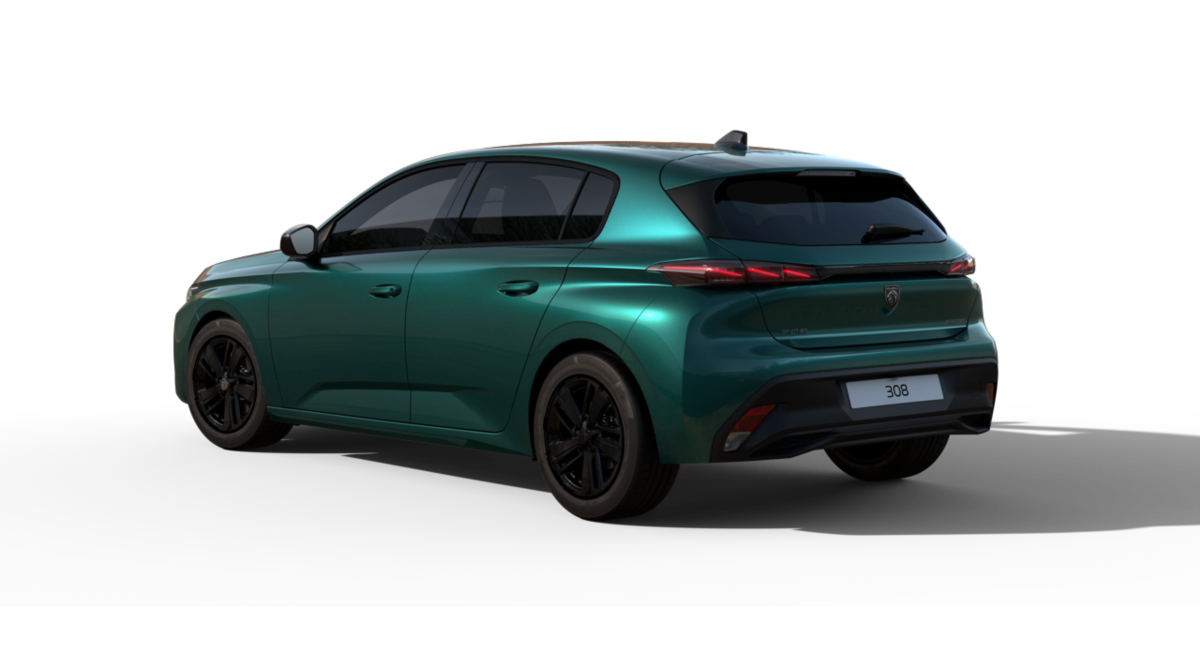 Peugeot 308 — rear