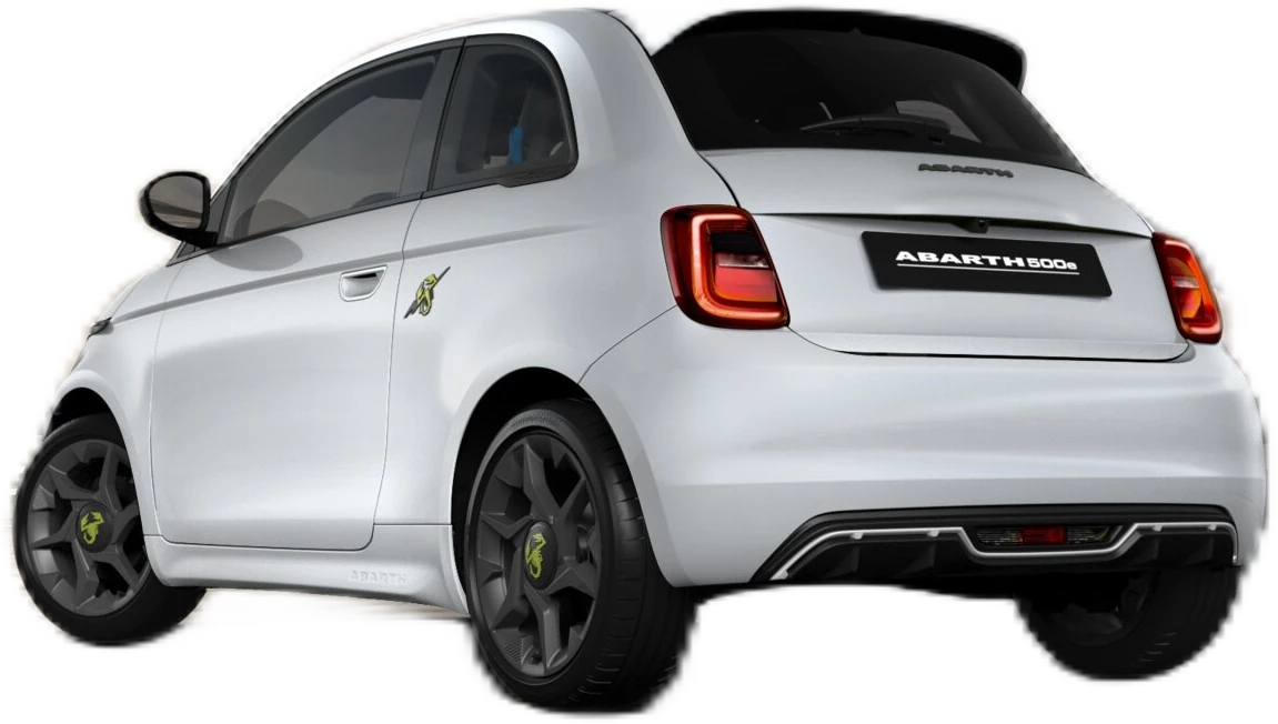 Abarth 500e — rear