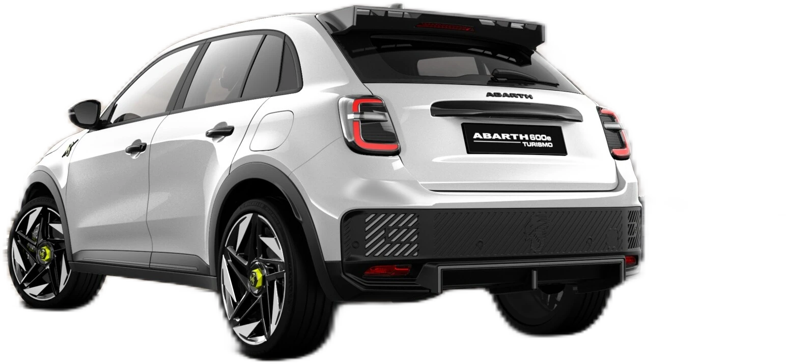 Abarth 600e — rear