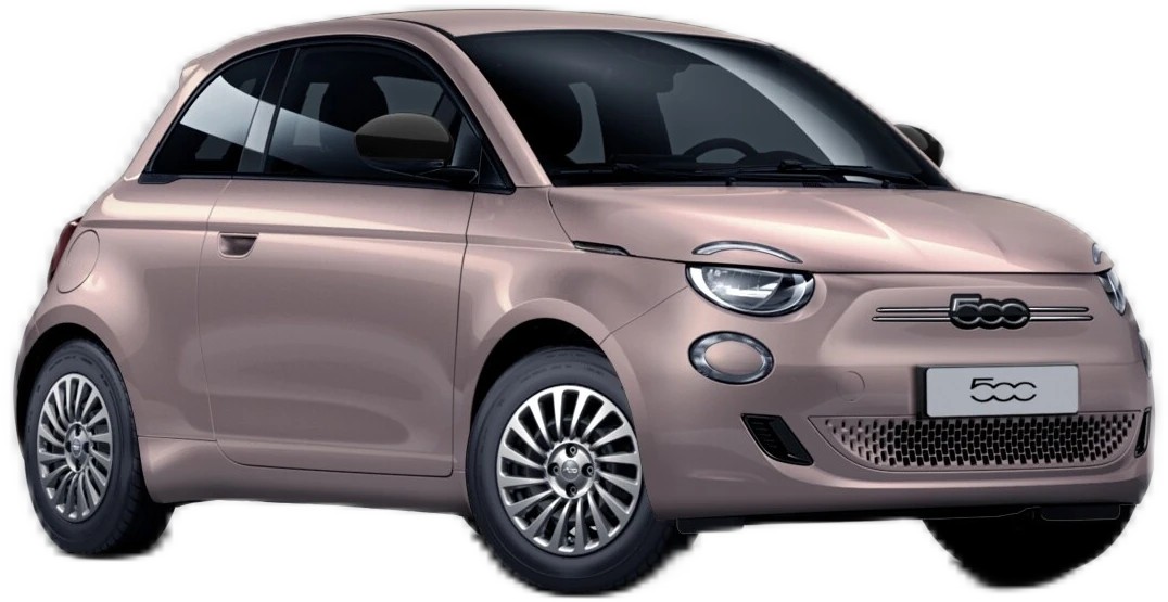 Fiat 500e — front