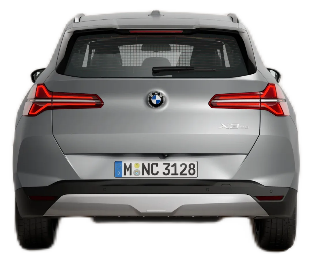 BMW X3 — rear