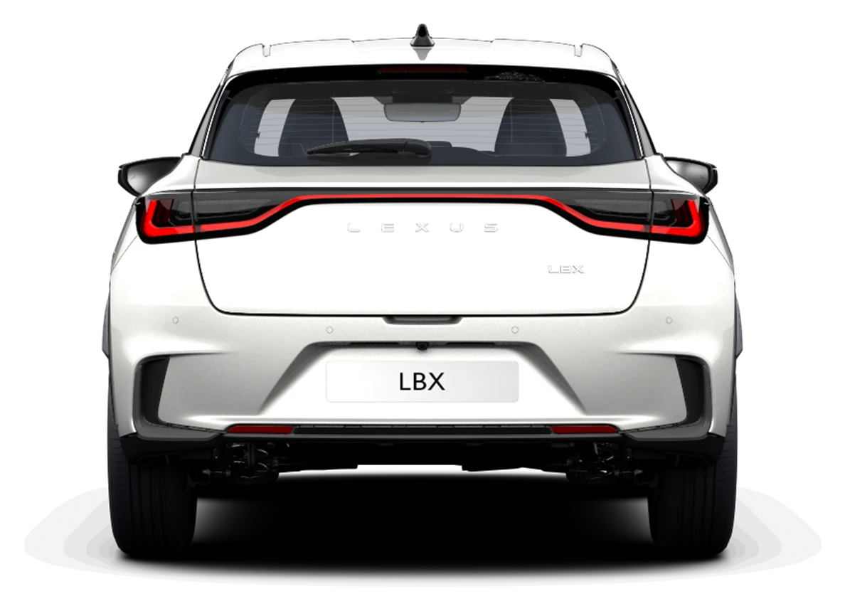 Lexus LBX — rear